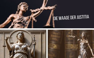 Die Waage der Justitita